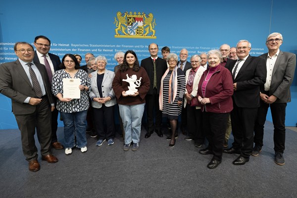 Finanz- und Heimatminister Albert Füracker verleiht „Heimatpreis“ in Nürnberg